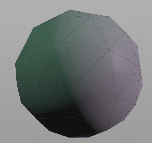 Animation of bulb geometry from primitives